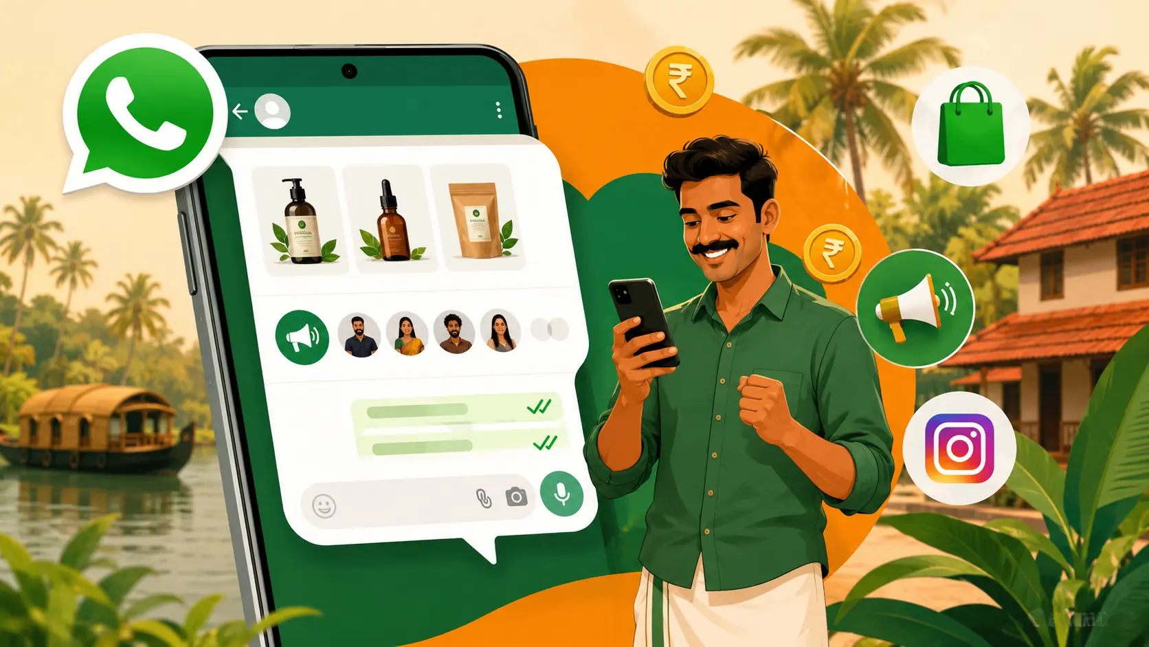 WhatsApp marketing for businesses in Kerala